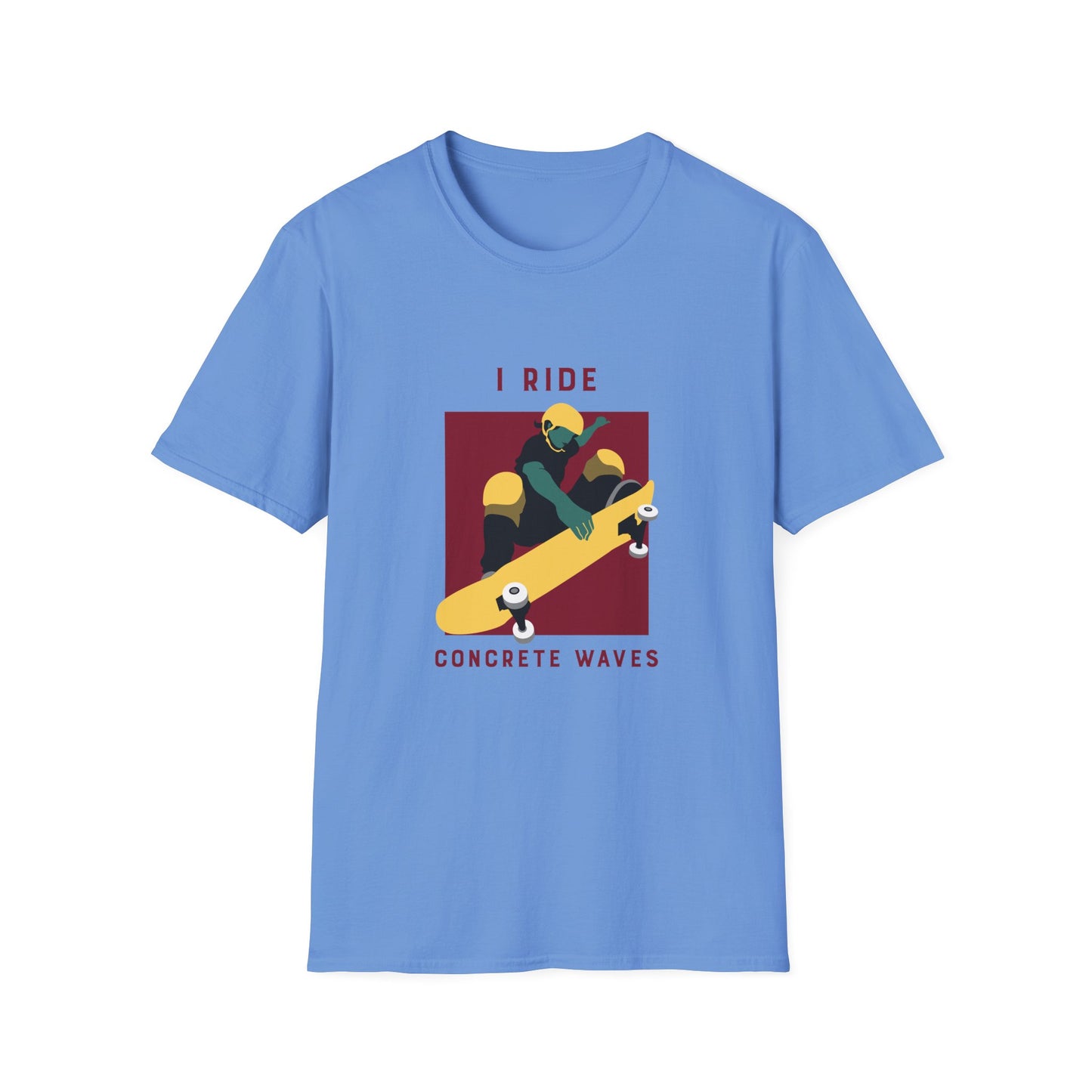 I Ride Concrete Waves T-Shirt-The Friend Kloset