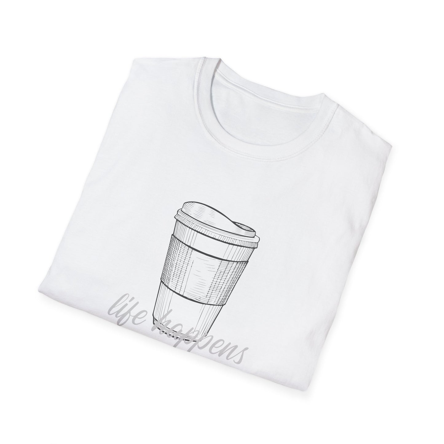 Life Happens, Coffee Helps Graphic Tee