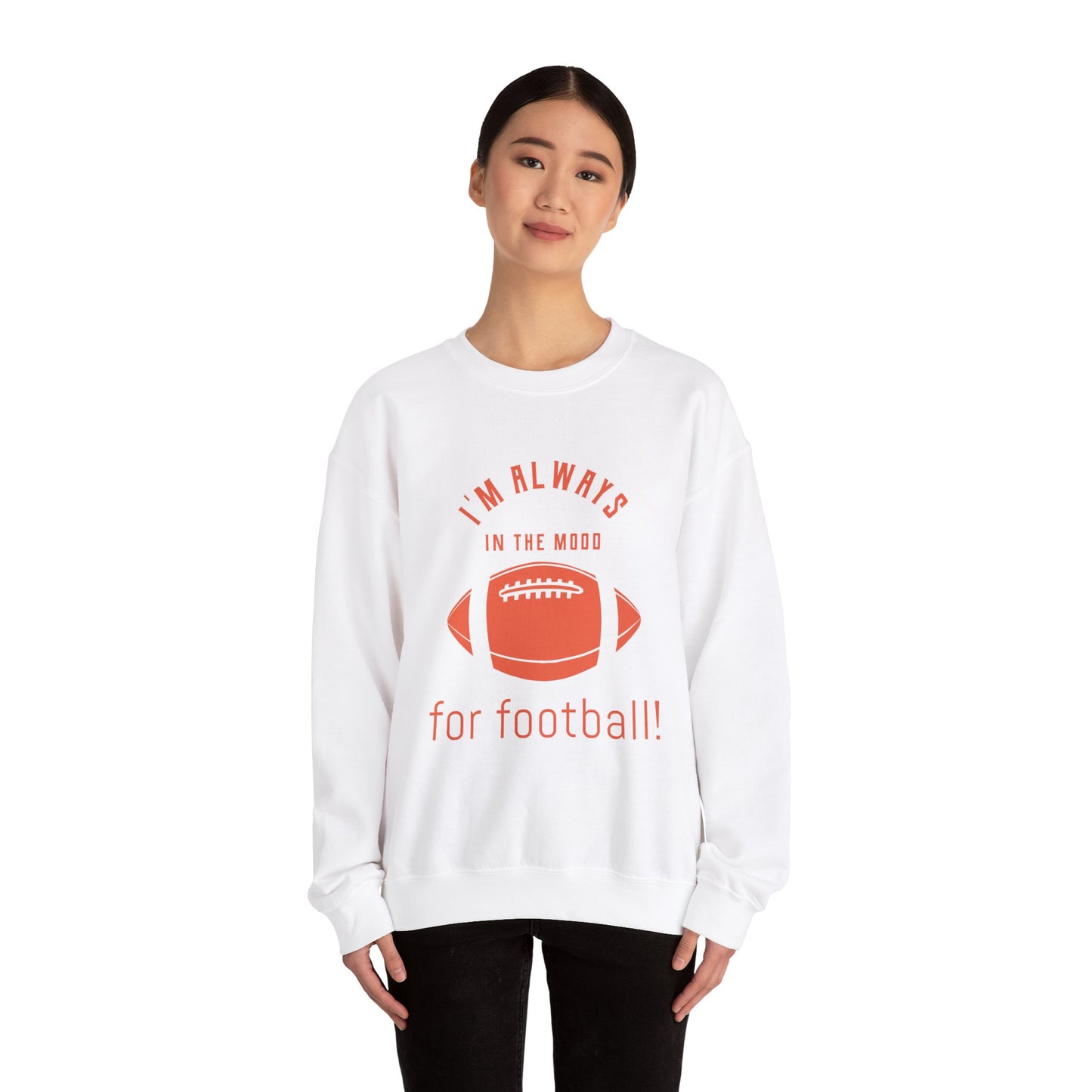 Always In the Mood for Football Sweatshirt-The Friend Kloset