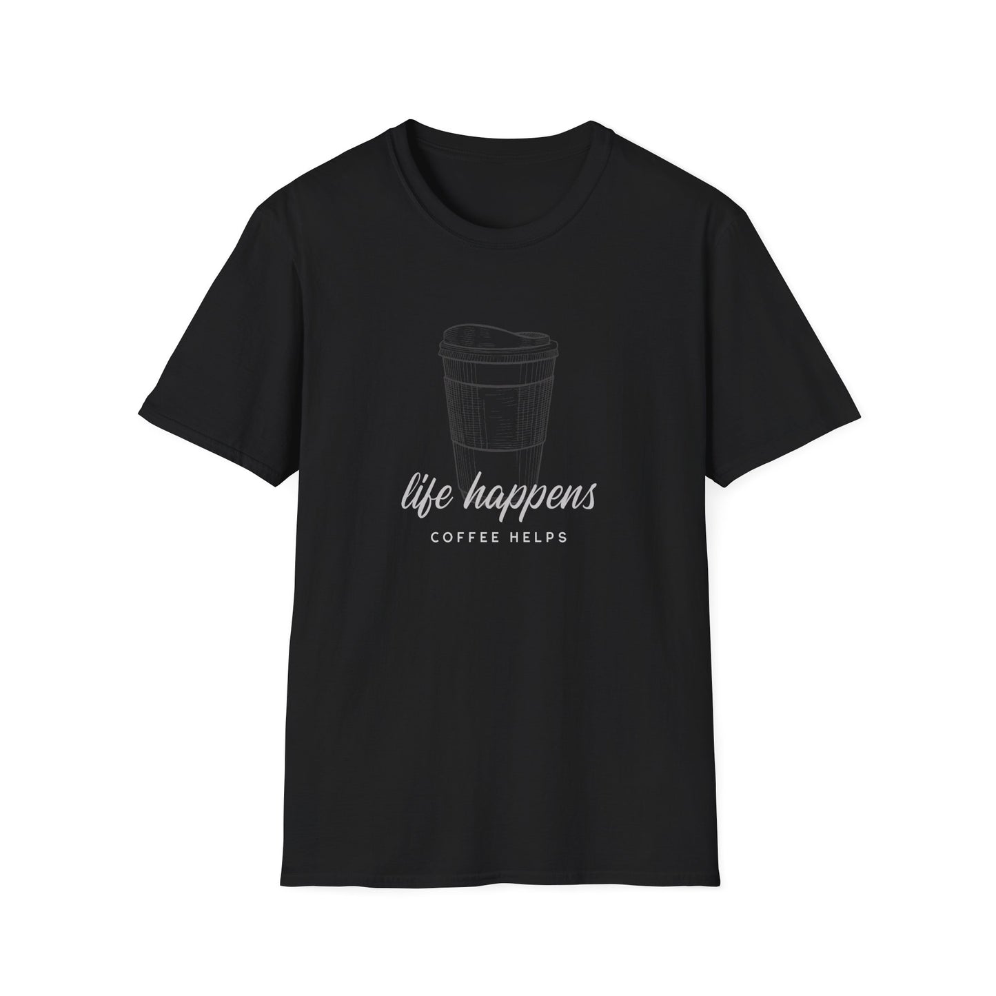 Life Happens, Coffee Helps Graphic Tee