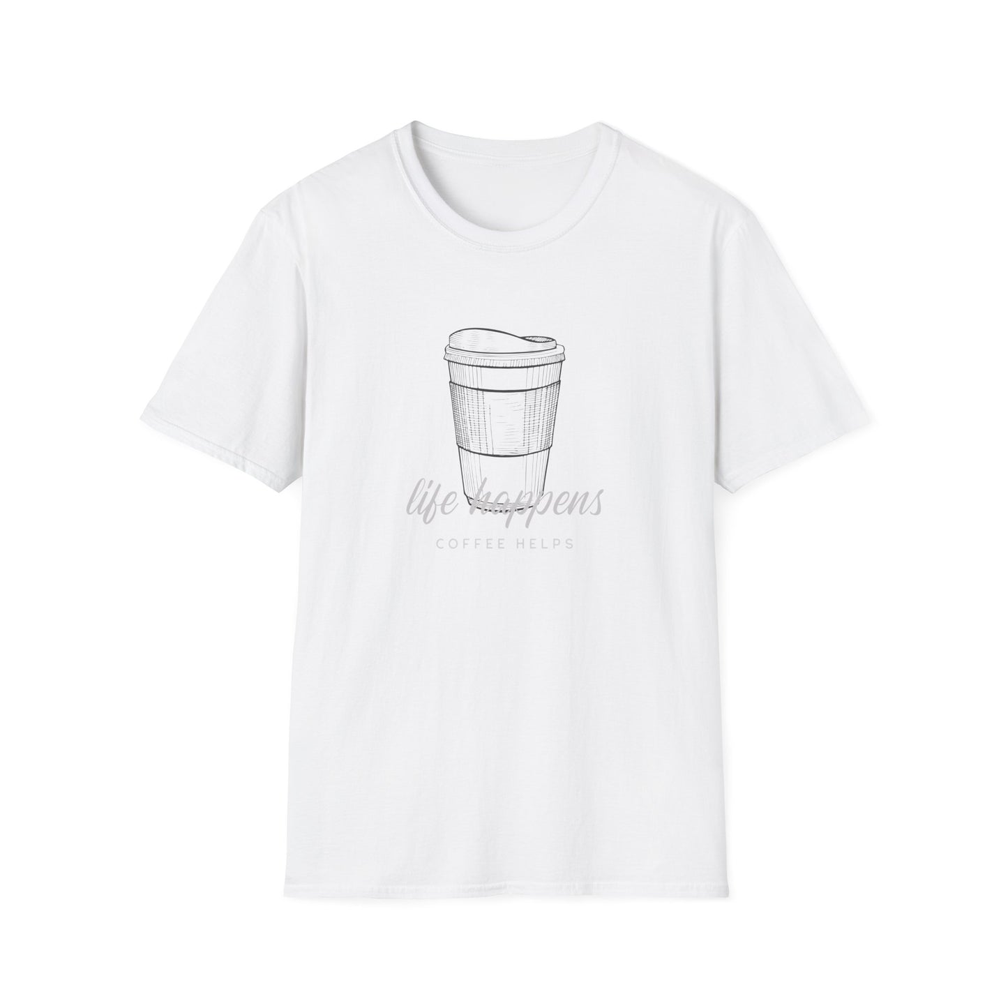 Life Happens, Coffee Helps Graphic Tee