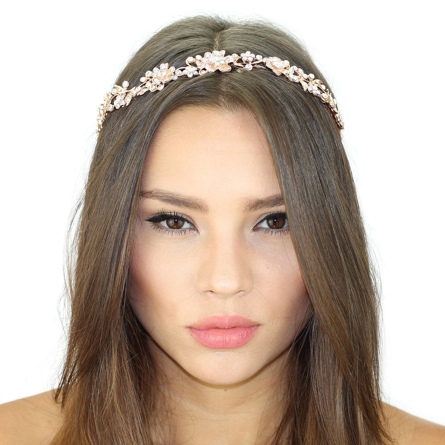 Crystal Vines Headpiece-The Friend Kloset