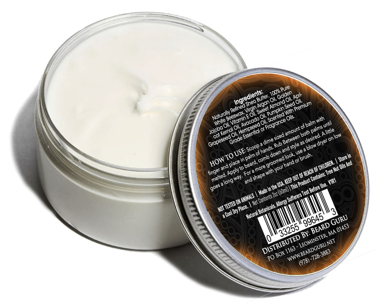 BeardGuru Premium Beard Balm: Rebel-The Friend Kloset