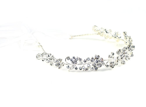 Crystal Vines Headpiece-The Friend Kloset