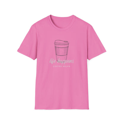 Life Happens, Coffee Helps Graphic Tee