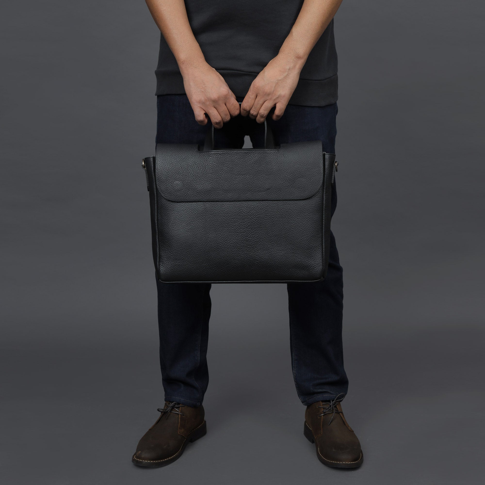 Muse Leather Briefcase