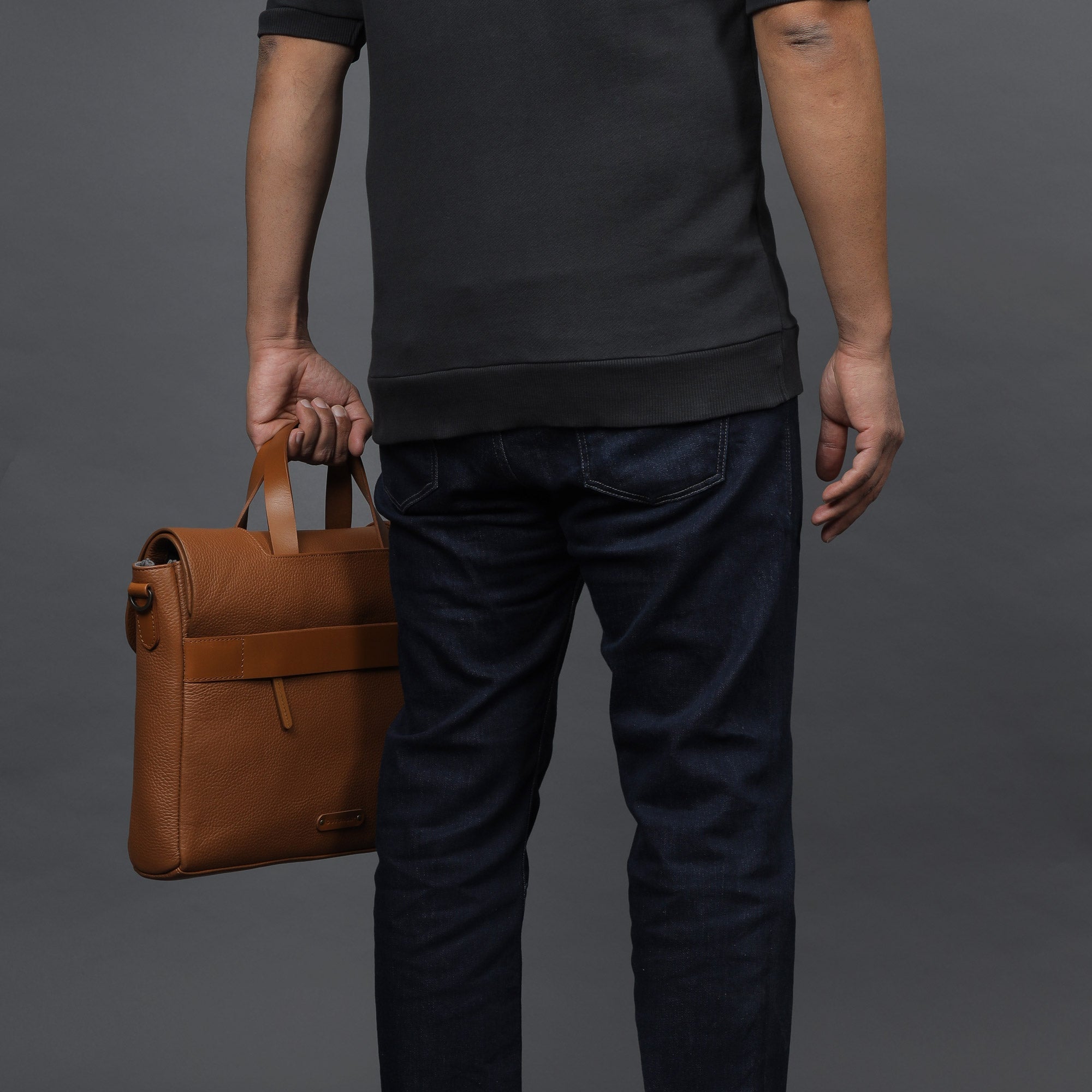 Muse Leather Briefcase