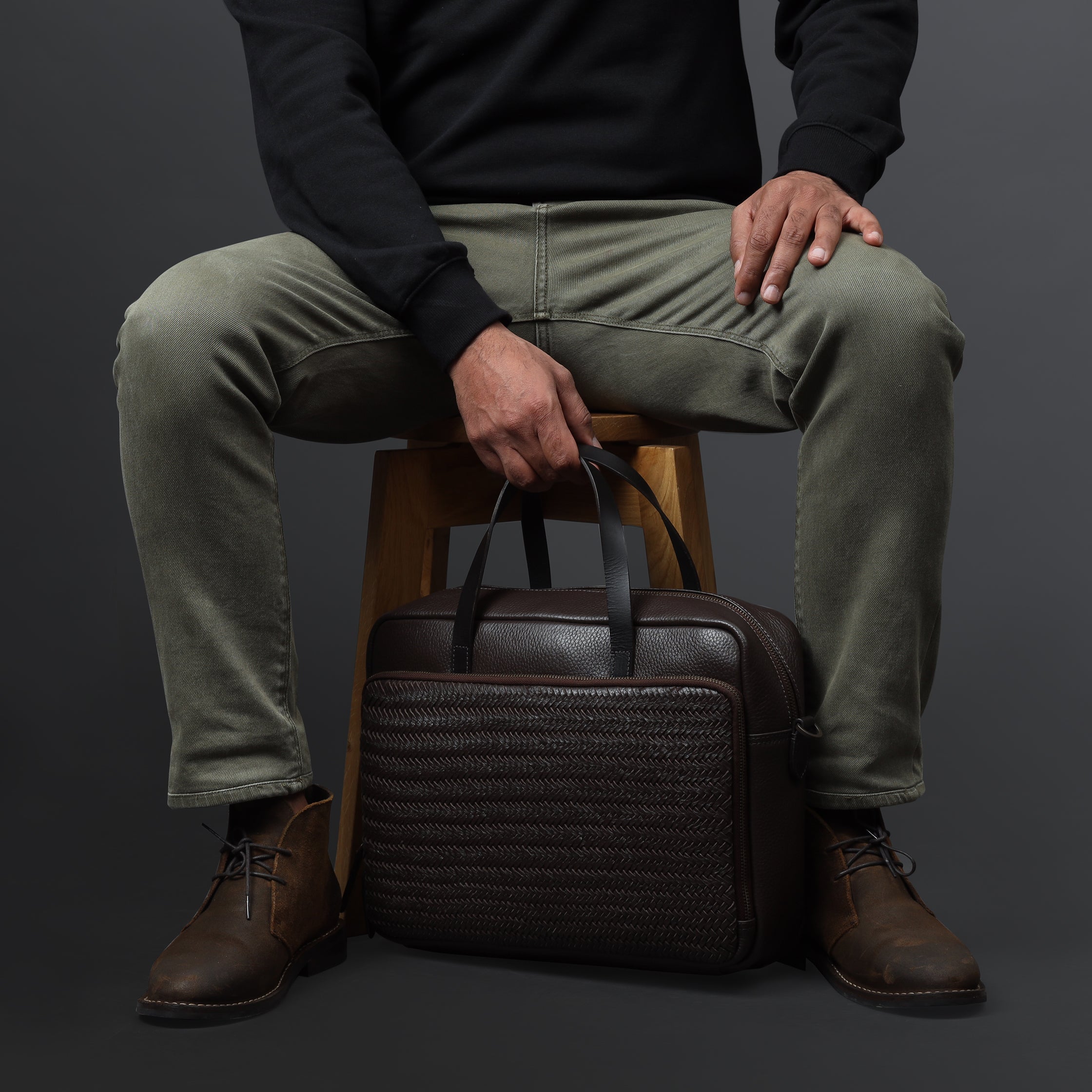 Boston Leather Briefcase