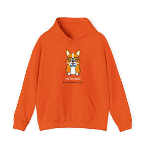 Therapist dog (with glasses) Hoodie