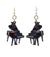 Grand Piano Earrings # 1211