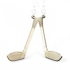 Driver Golf Club Earrings # 1322