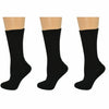 Organic Cotton Midweight Outdoor Unisex Athletic Crew Socks 3 Pair