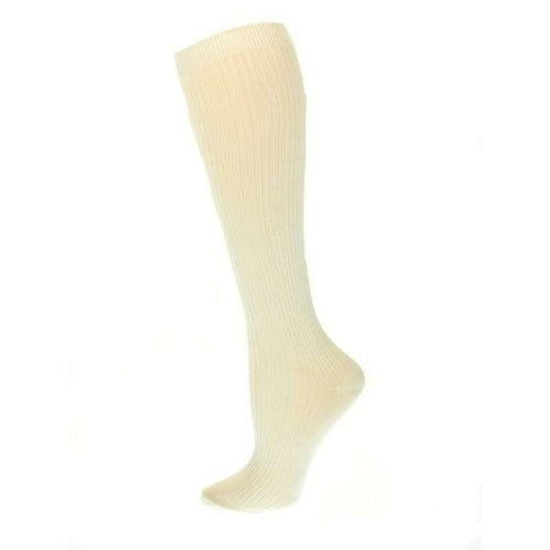 Knee High Women's Bamboo Ribbed Socks 2 Pair Pack