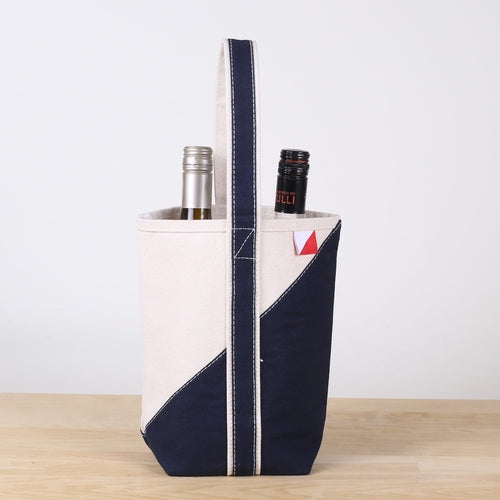 Contemporary Double Wine Tote