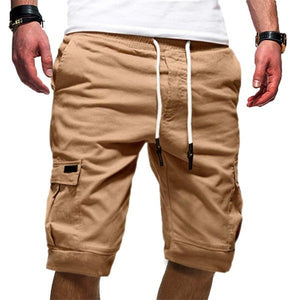 Men Casual Jogger Sports Cargo Shorts Military Combat Workout Gym