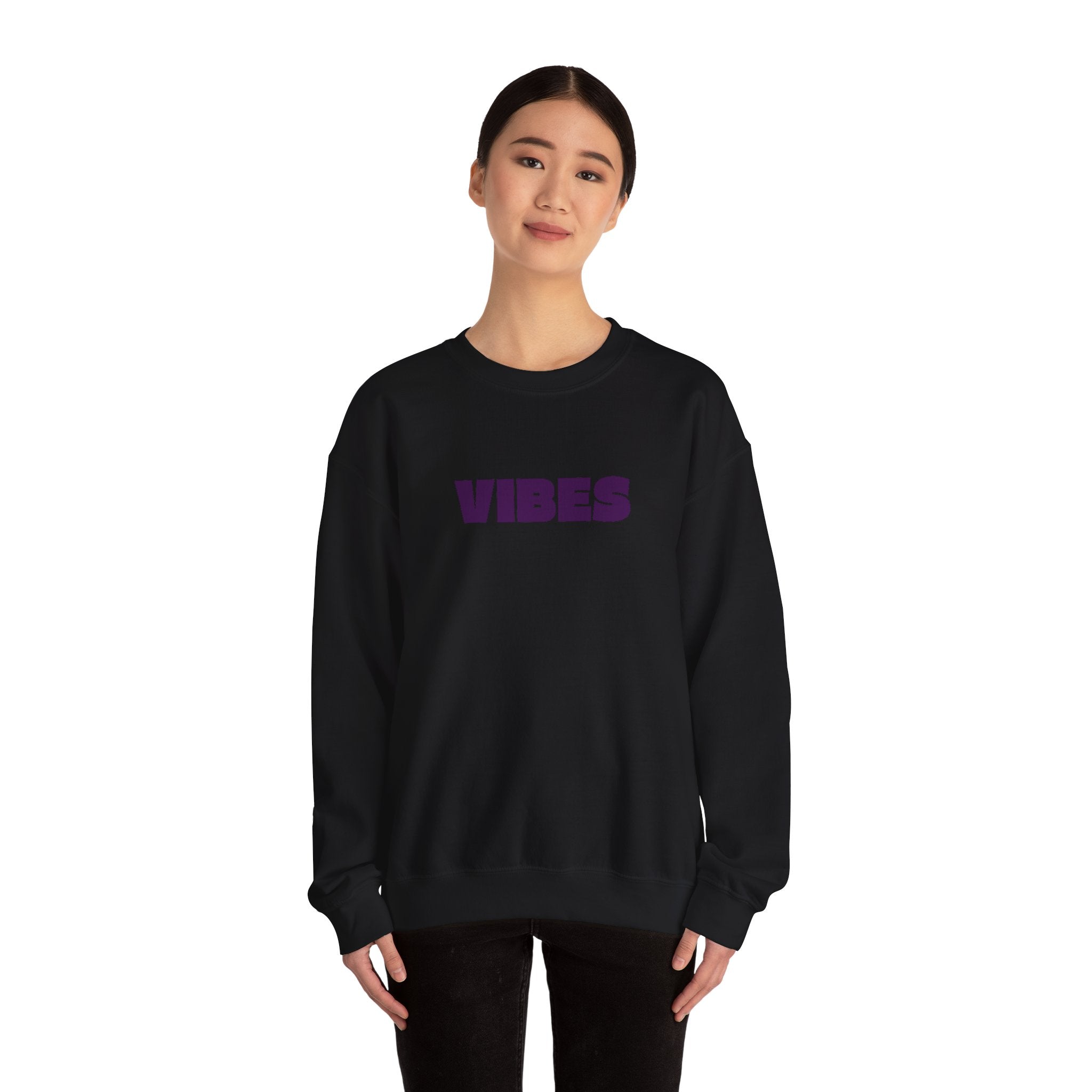 VIBES (block letters)-Sweatshirt