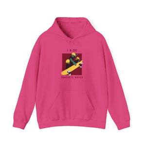 I Ride Concrete Waves Hoodie