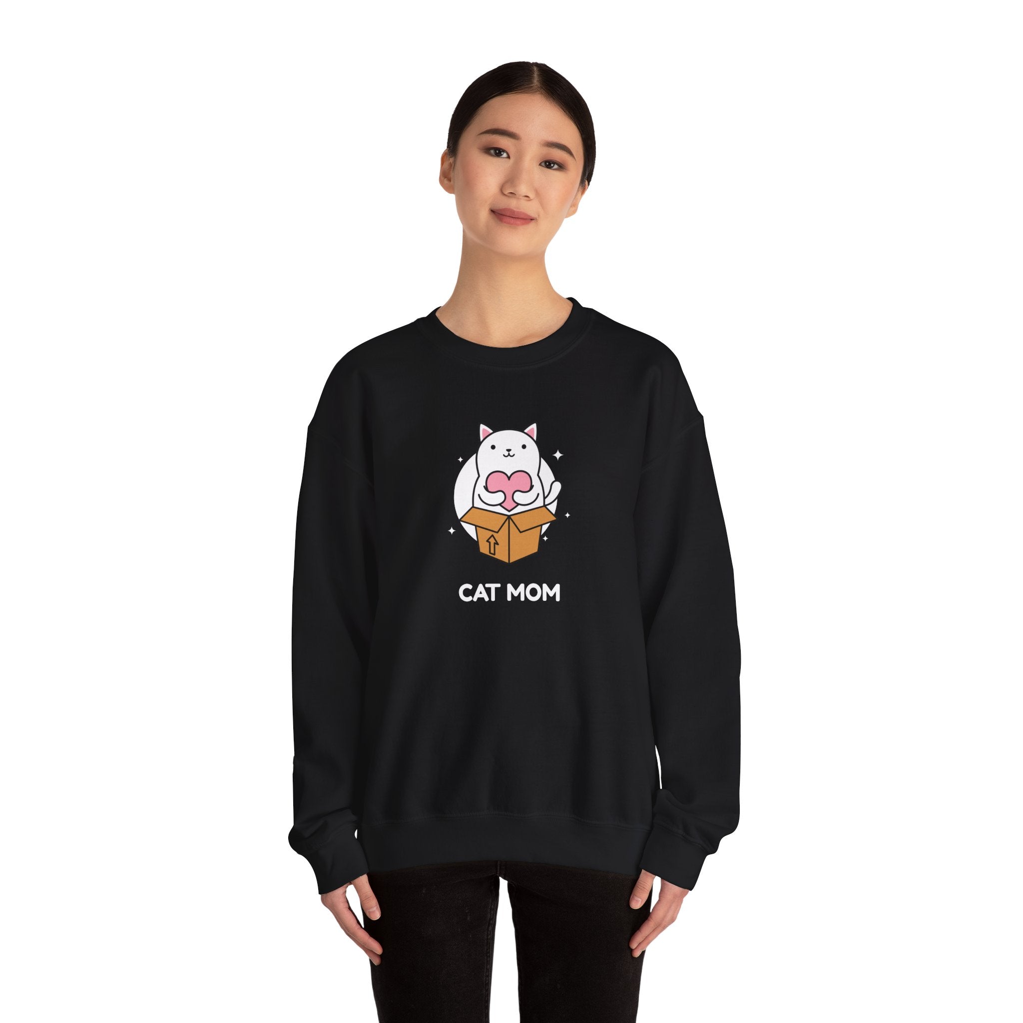 Cat Mom-Sweatshirt