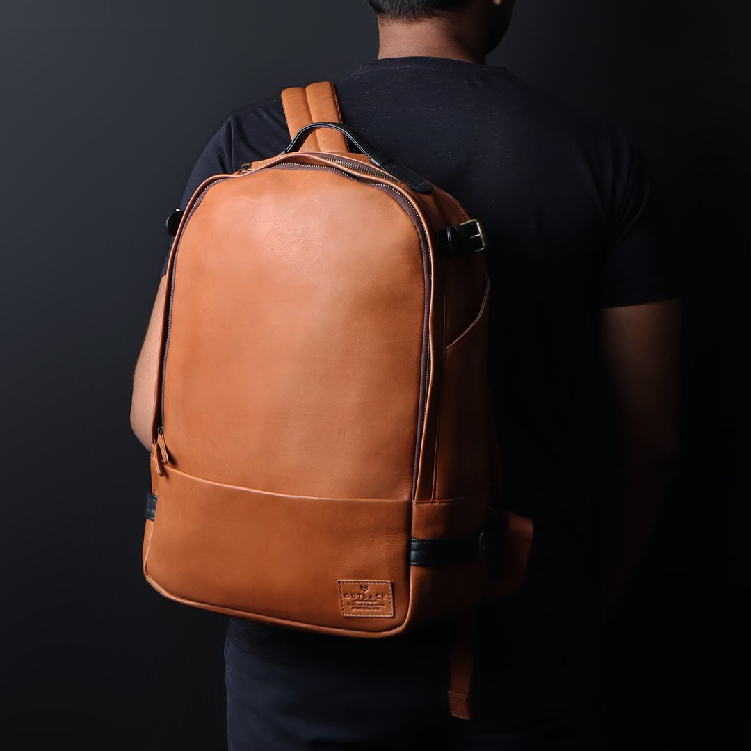 Mustang Leather Backpack