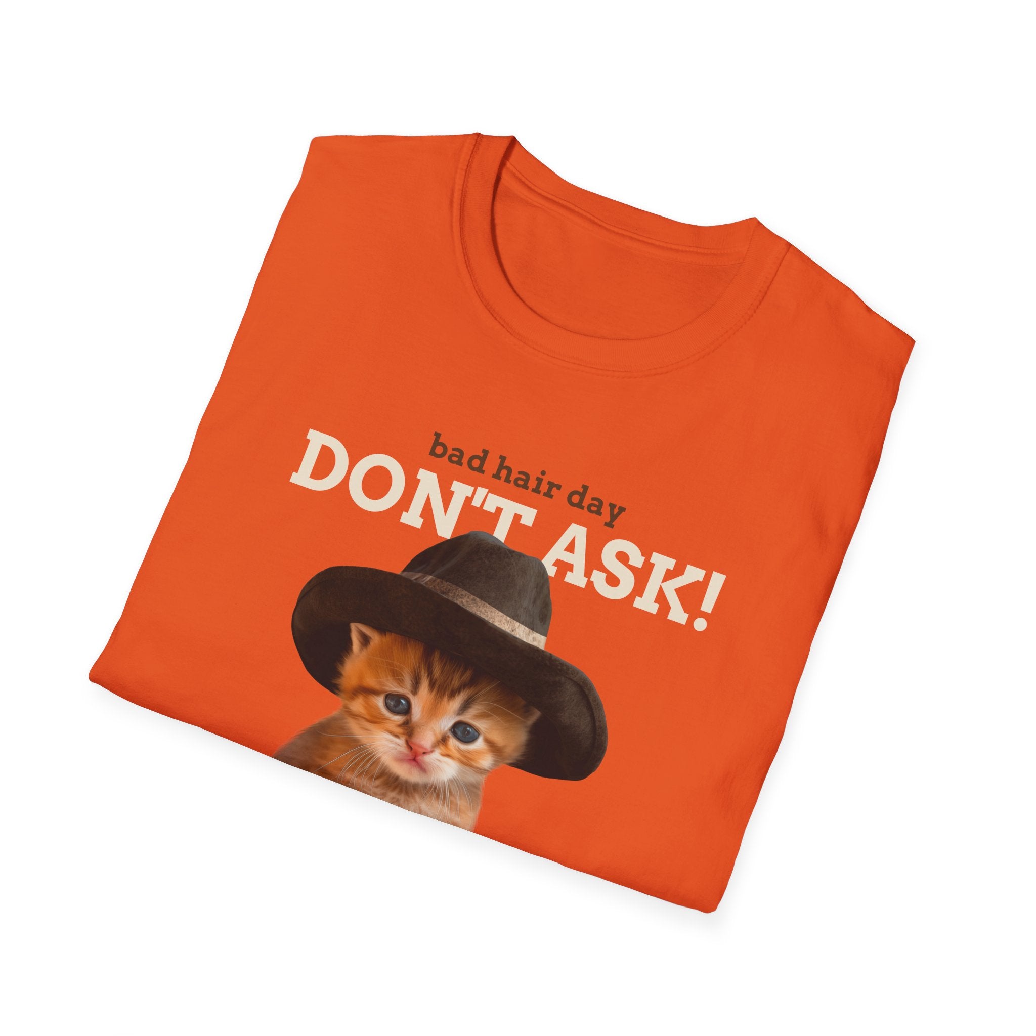 Bad Hair Day Cat T-Shirt