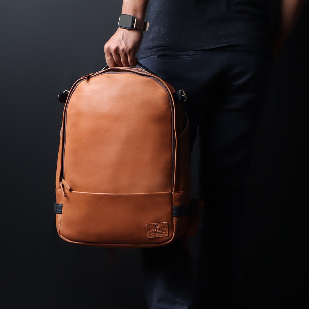 Mustang Leather Backpack