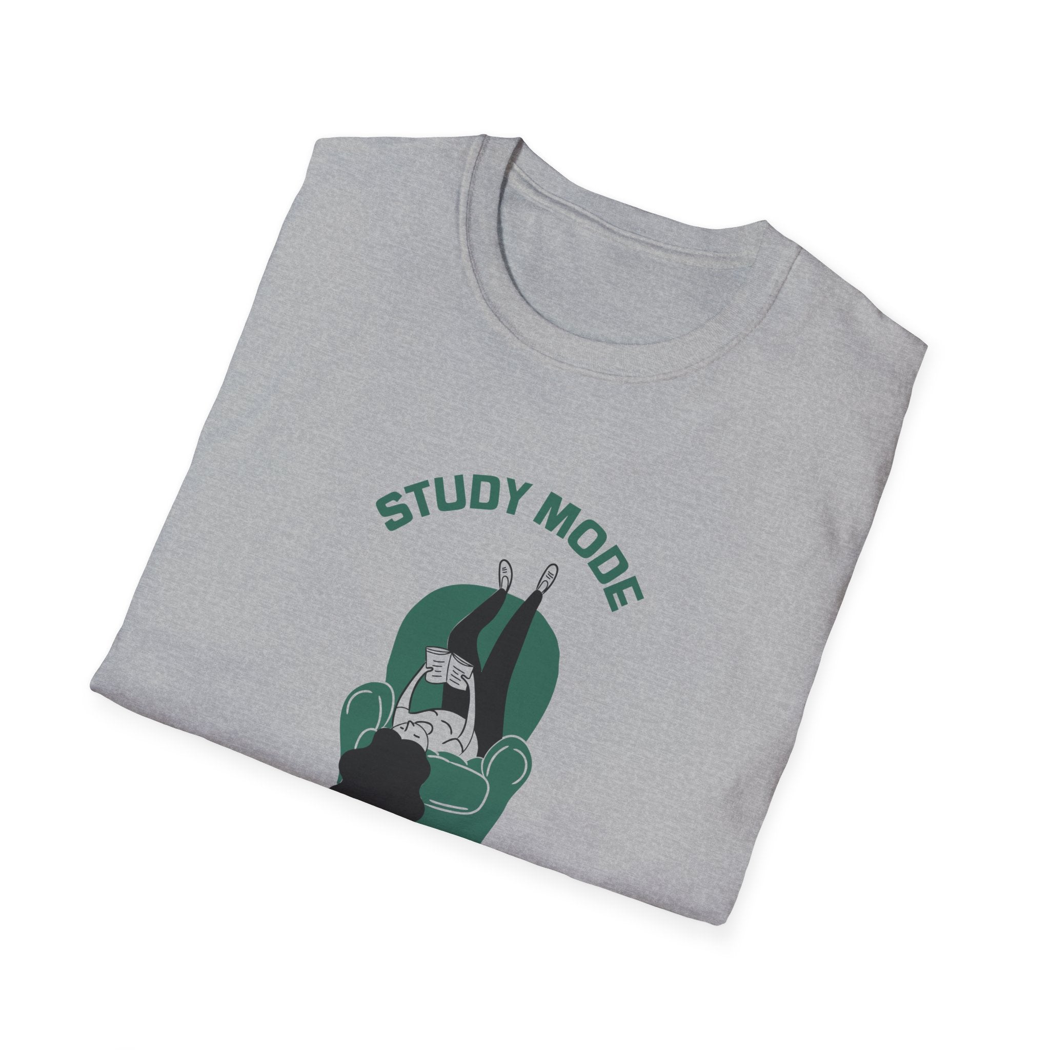 Study Mode Activated (woman upside down) T-Shirt