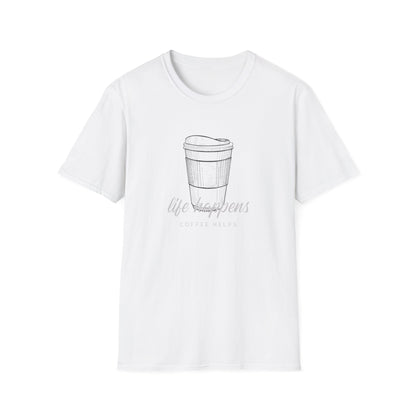 Life Happens, Coffee Helps Graphic Tee