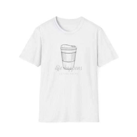Life Happens, Coffee Helps Graphic Tee
