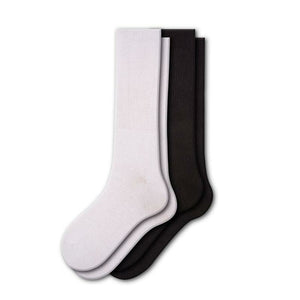 Sierra Socks Wide Foot and Wider Calf Cotton Crew