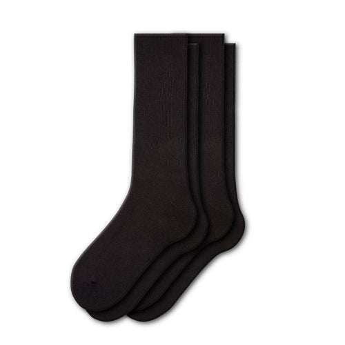 Sierra Socks Wide Foot and Wider Calf Cotton Crew