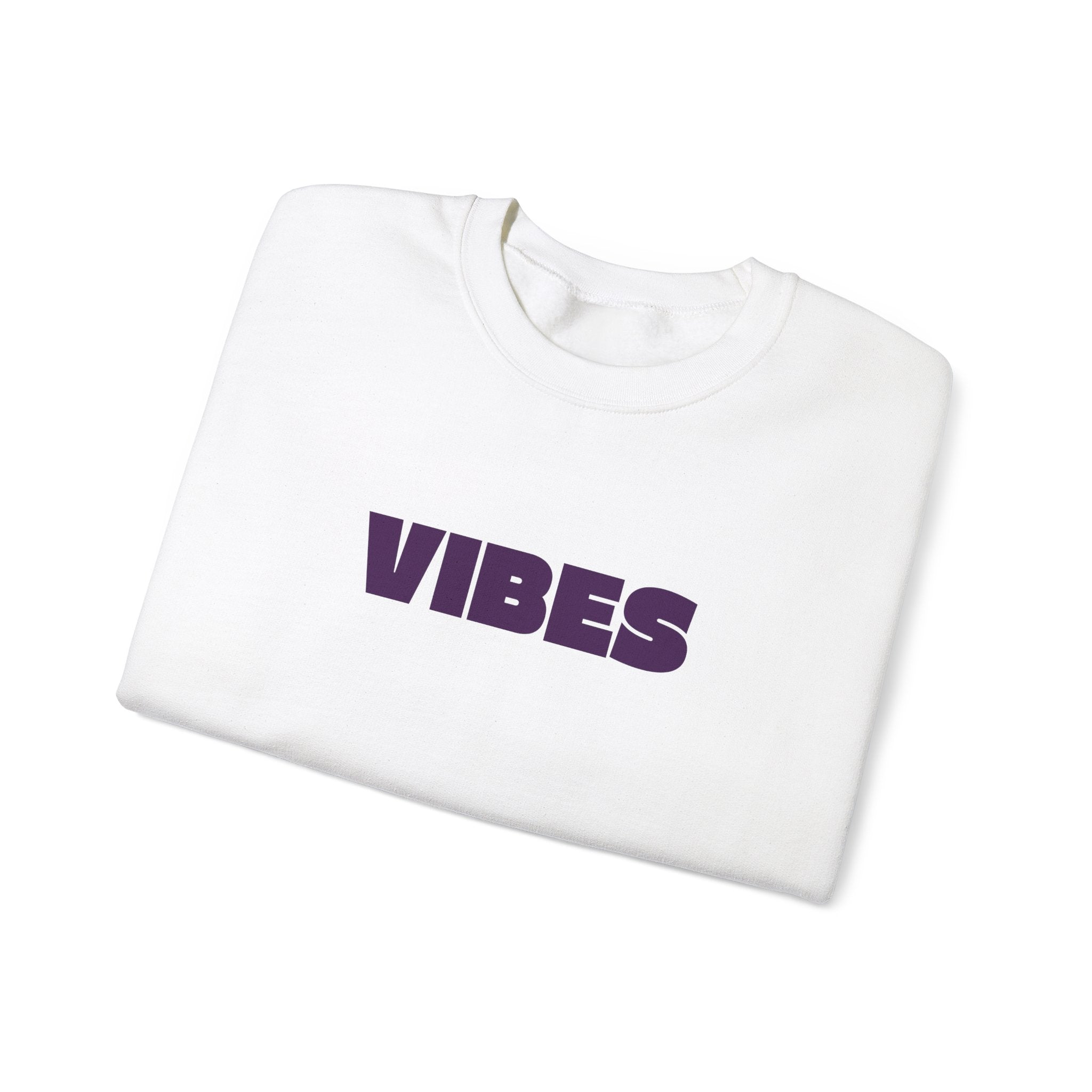 VIBES (block letters)-Sweatshirt