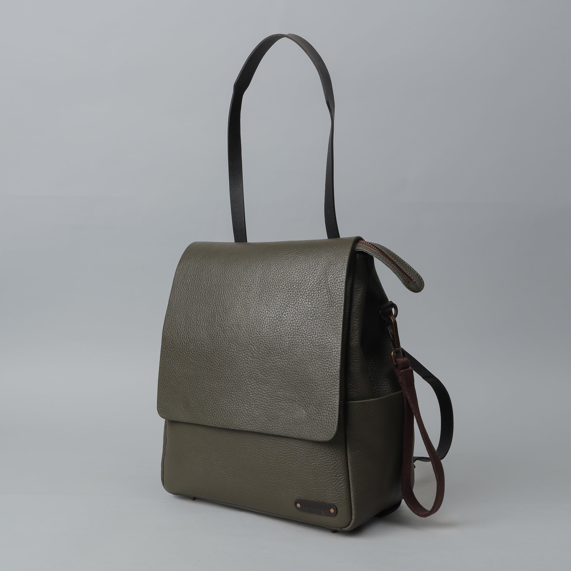 Donna Leather Diaper Bag