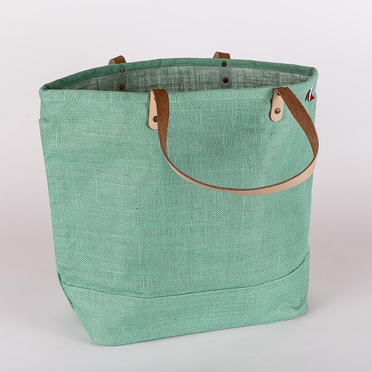 Big Jute Colored Tote Bags