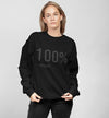 Womens 100% Vegan Logo Sweatshirt