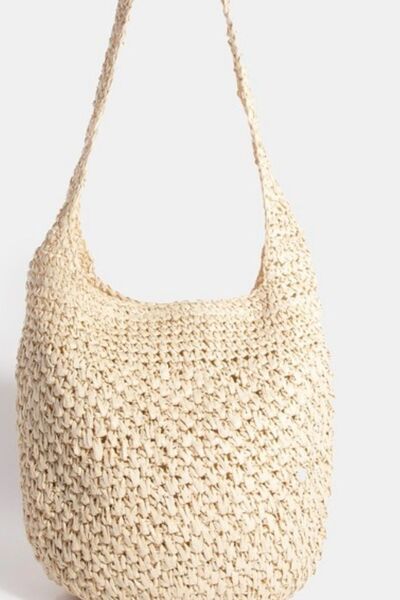 Fame Intricate Braided Hobo Shoulder Bag