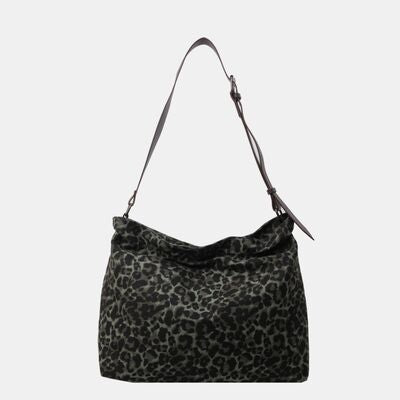 Leopard Adjustable Strap Tote Bag