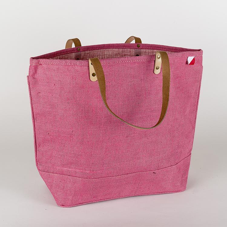 Big Jute Colored Tote Bags