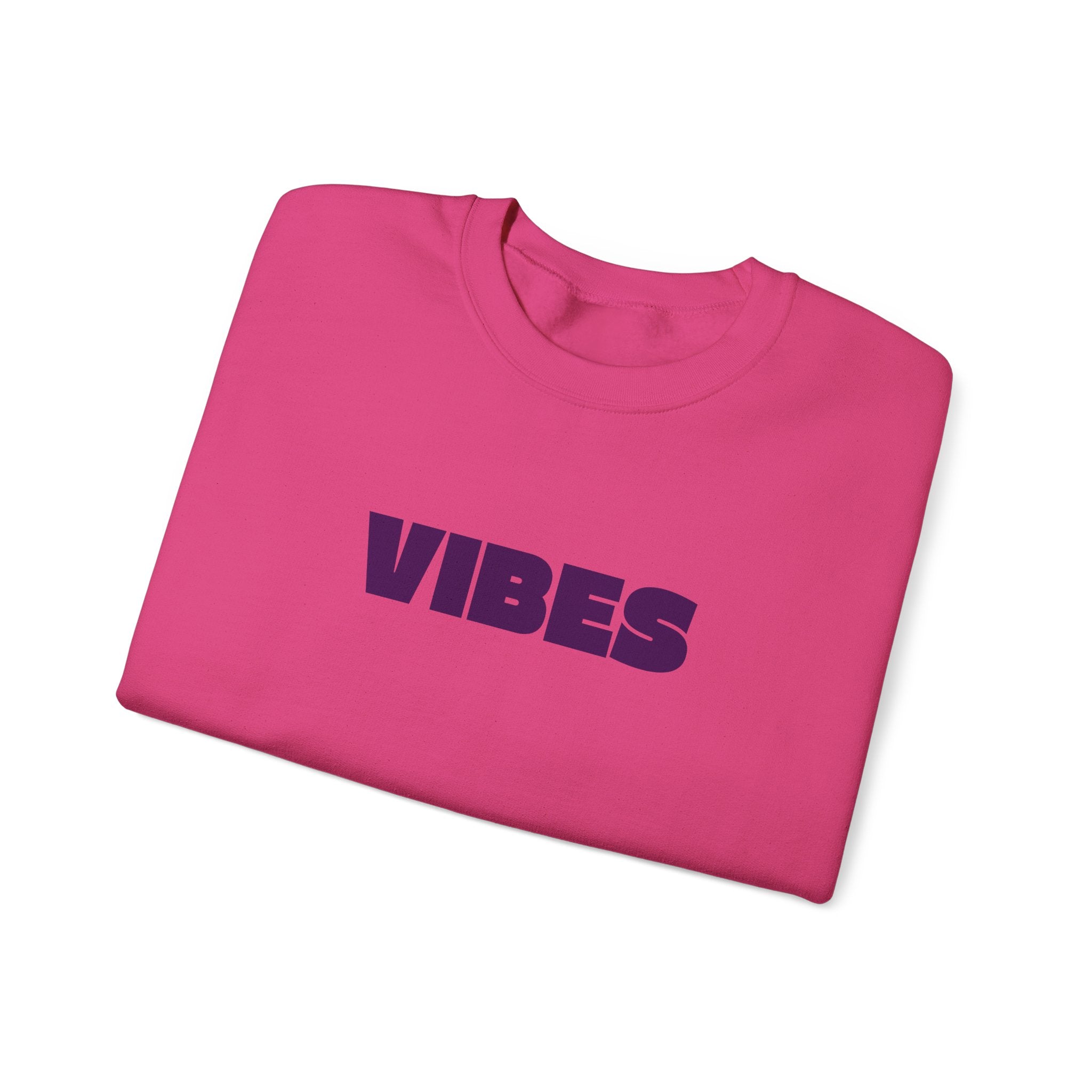 VIBES (block letters)-Sweatshirt