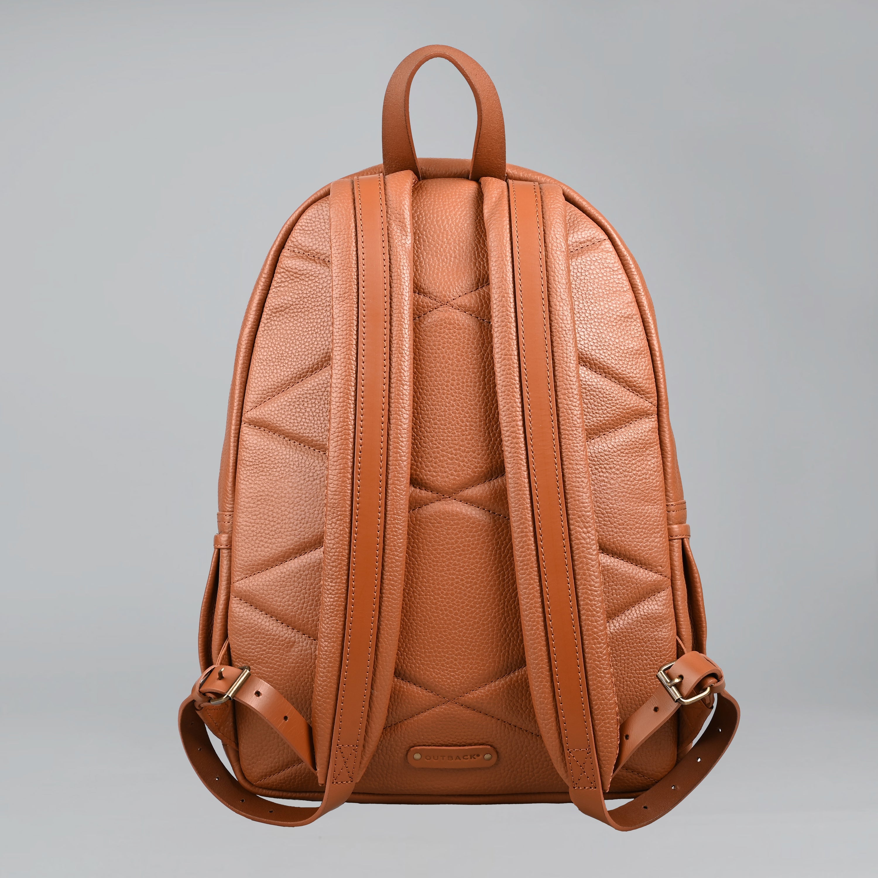 Weaved Journey Leather Backpack