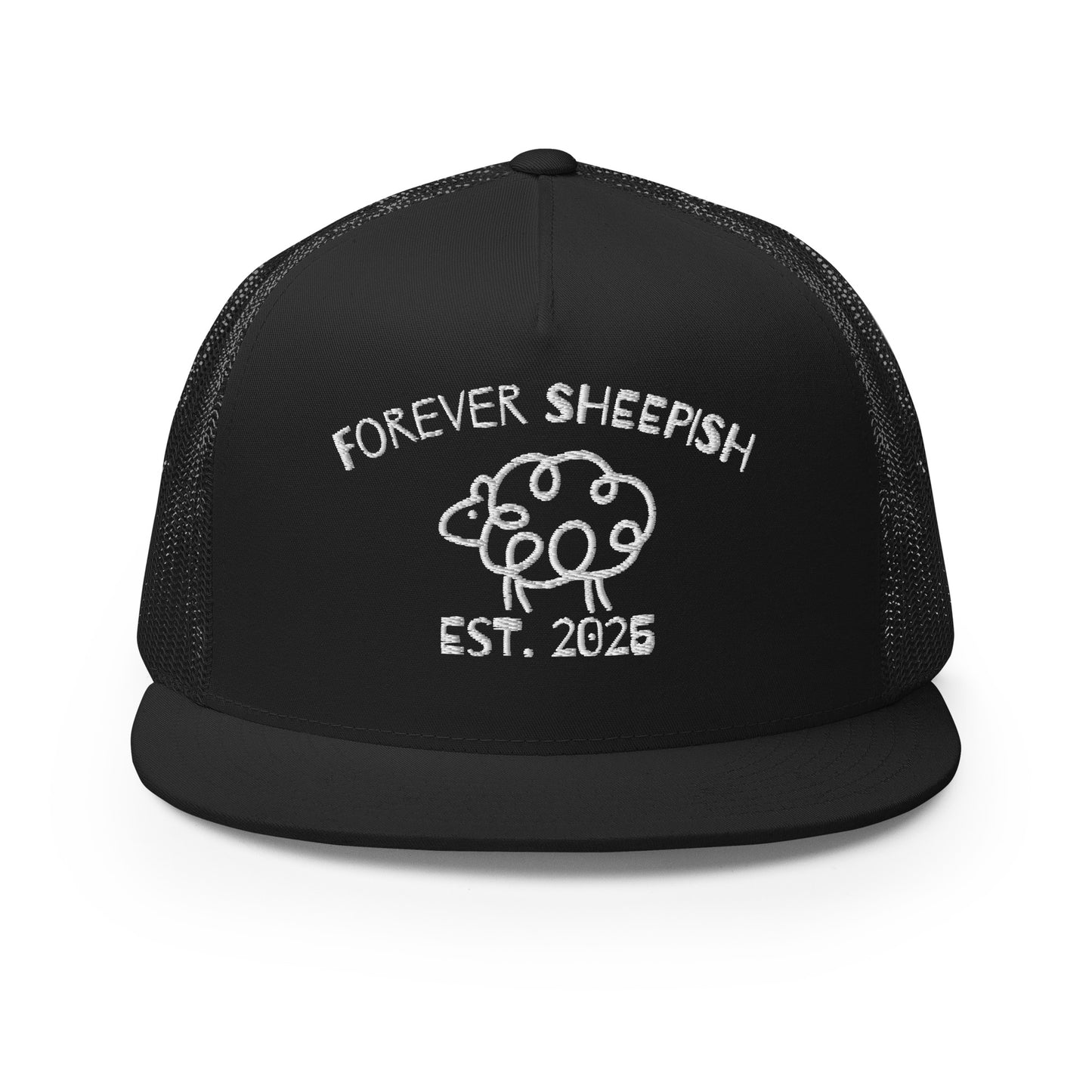 Forever Sheepish Trucker Cap-The Friend Kloset