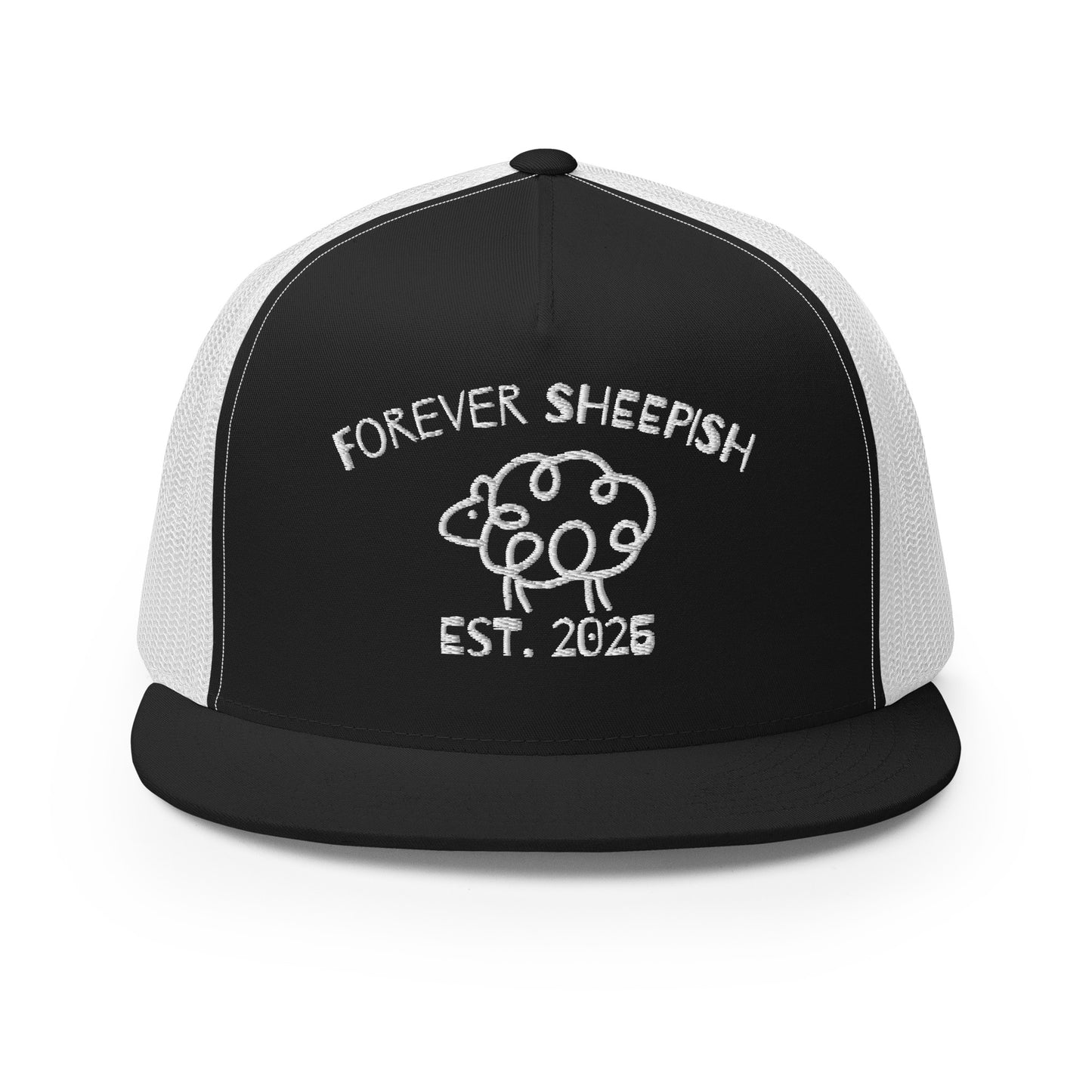 Forever Sheepish Trucker Cap-The Friend Kloset