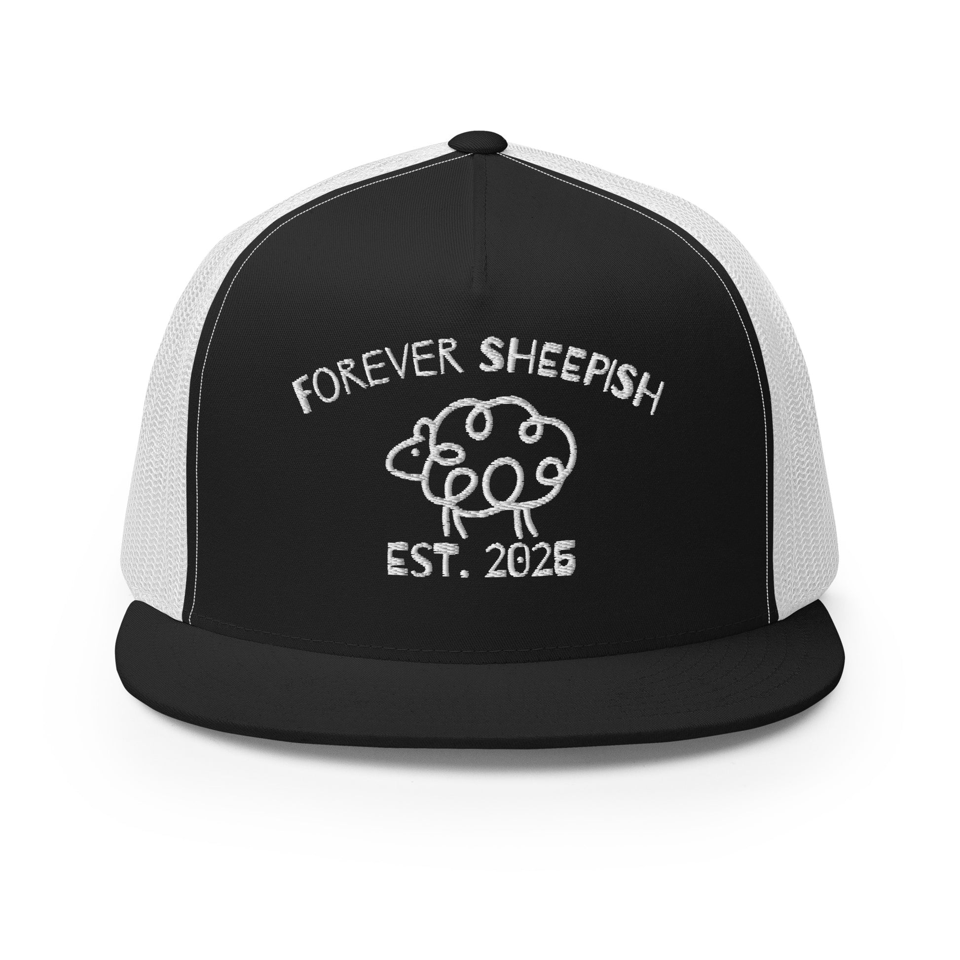 Forever Sheepish Trucker Cap-The Friend Kloset