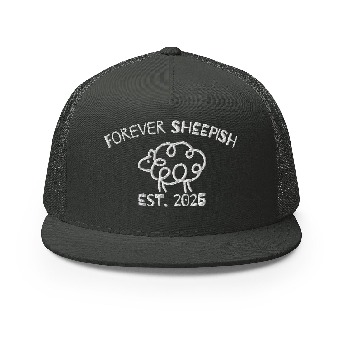 Forever Sheepish Trucker Cap-The Friend Kloset