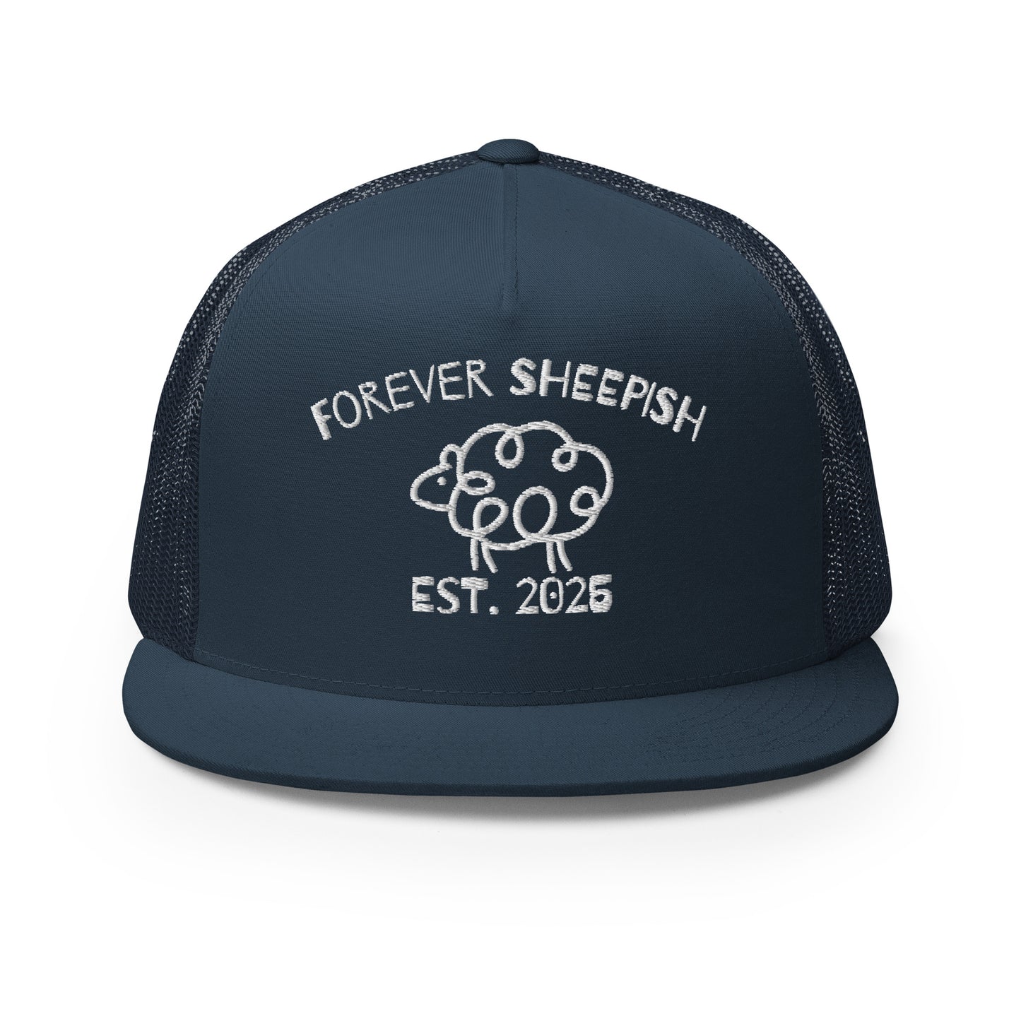 Forever Sheepish Trucker Cap-The Friend Kloset