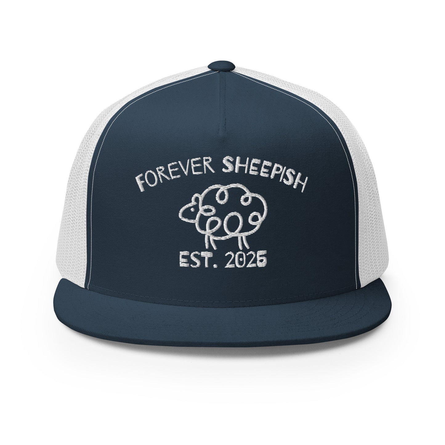 Forever Sheepish Trucker Cap-The Friend Kloset