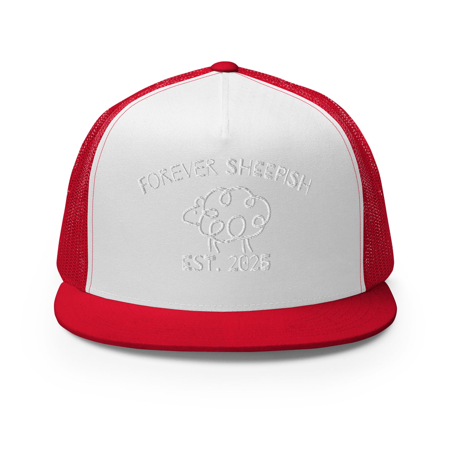 Forever Sheepish Trucker Cap-The Friend Kloset