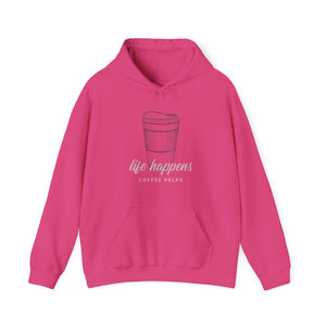 Life Happens Coffee Helps-Hoodie