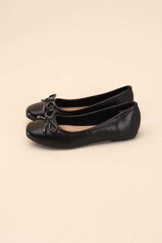 DOROTHY-77 Bow Ballet Flats