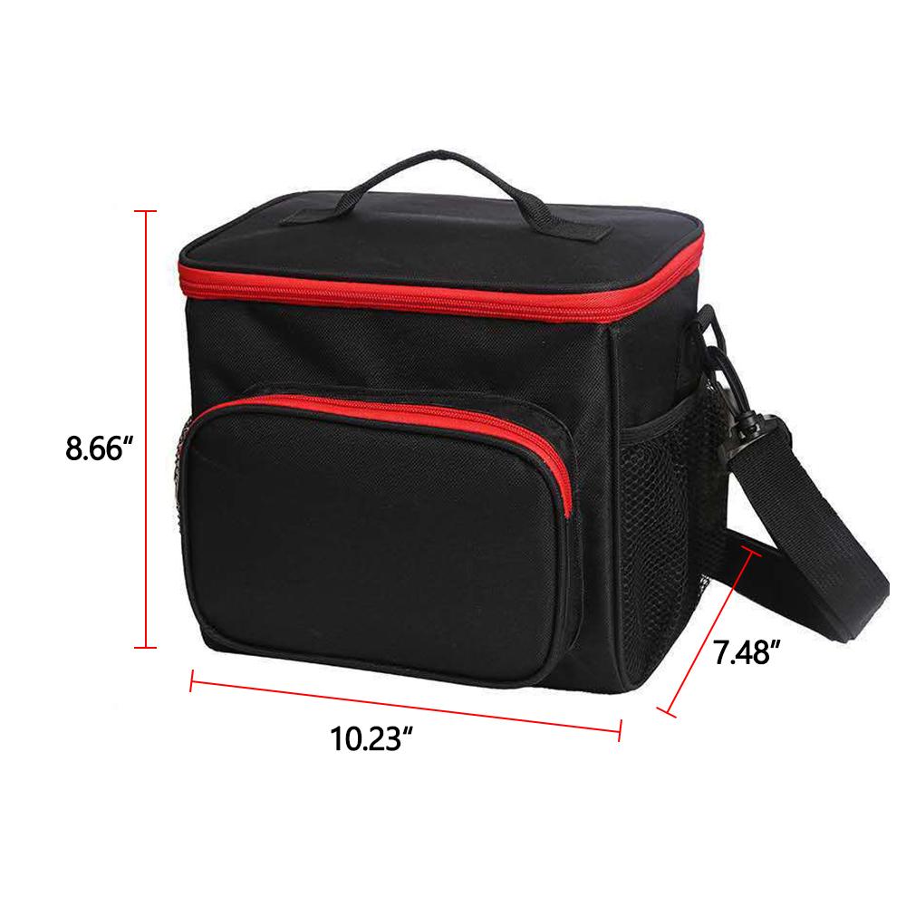 Ladies/Men 10L Thermal Insulated Lunch Box Soft Refrigerated Tote Bag