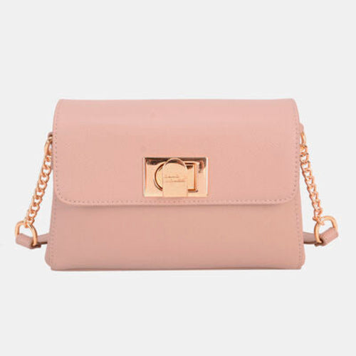 David Jones PU Leather Crossbody Bag